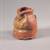 Teisho Period Clay Iron Wall Vase